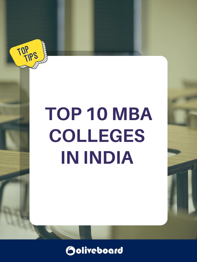 Top 10 MBA Colleges in India 2023